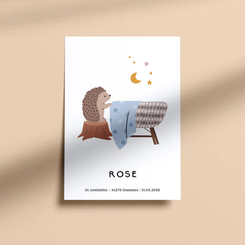 Affiche naissance