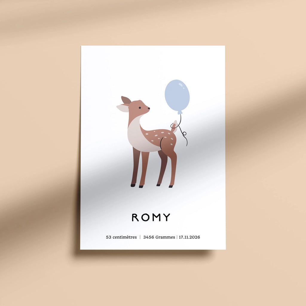 Affiche naissance